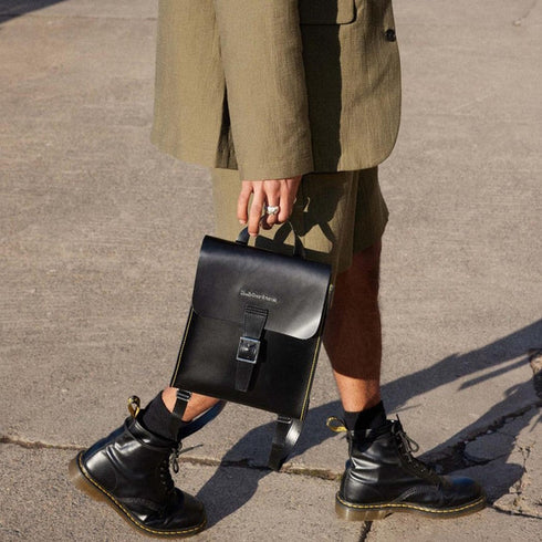 Dr Martens Mini Leather Backpack Black